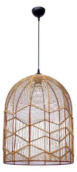 Φωτιστικό Οροφής Μονόφωτο Heronia Cage/40 31-1381 Brown