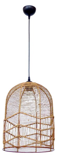 Φωτιστικό Οροφής Μονόφωτο Heronia Cage/30 31-1382 Brown