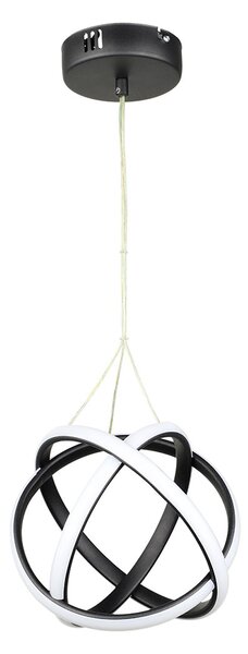 Φωτιστικό Οροφής LED 3 CCT Heronia Atomic/25 01-0404 Black