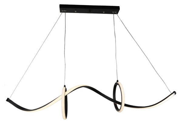 Φωτιστικό Οροφής LED 3 CCT Heronia Zeus 01-0408 Black