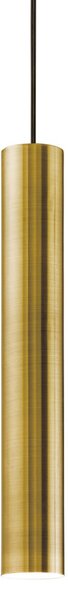IDEAL LUX Ιδανική κρεμαστή λάμπα Lux Look, μαύρη, Ø 6 cm, μέταλλο, Καφέ / Σκουριάς, Σαλόνι / τραπεζαρία, Μέταλλο, σύγχρονο