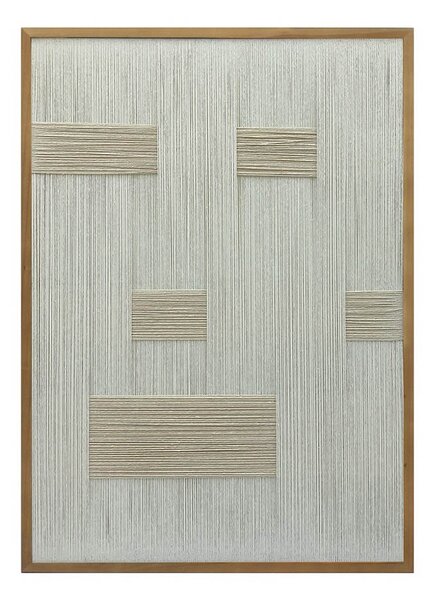 Πίνακας Με Κορνίζα (50x70) Espiel Μπεζ NIM111