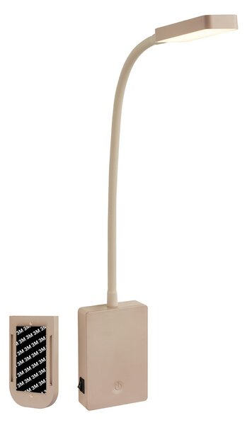 Briloner LED-Akku-Τραπεζοκαθιστικό Cielo, μπεζ, ύψος 56 cm, πλαστικό, ρυθμιζόμενος, Μπεζ, Σαλόνι / τραπεζαρία, Πλαστικό, σύγχρονο