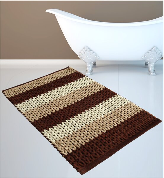 Πατάκι Μπάνιου (70x120) San Lorentzo 2335 Beige/Brown
