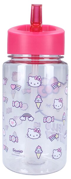 Παγούρι 450ml Με Καλαμάκι Vado Bags Hello Kitty Drink Up