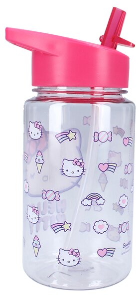 Παγούρι 450ml Με Καλαμάκι Vado Bags Hello Kitty Drink Up