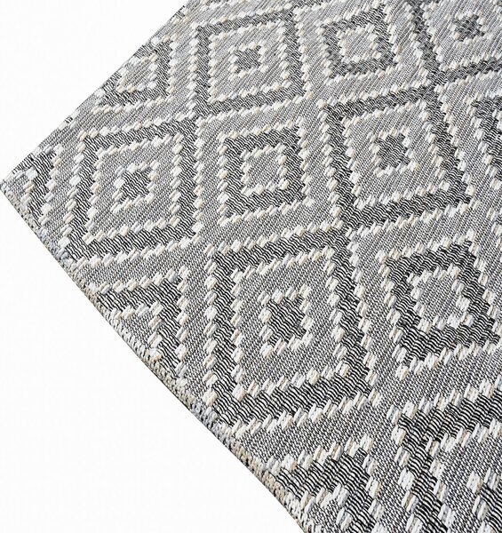 Χαλί All Season (160x230) Pol Rugs & Mats Ezio Kilim 602 Grey