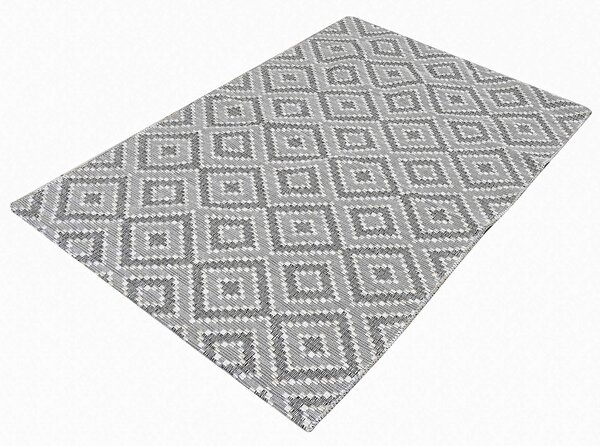 Χαλί All Season (160x230) Pol Rugs & Mats Ezio Kilim 602 Grey
