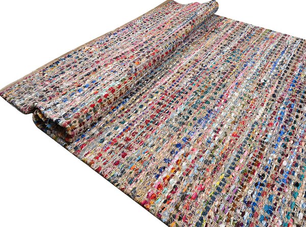 Χαλί Καλοκαιρινό (120x170) Pol Rugs & Mats Jute Chindi