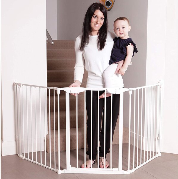 Πόρτα Ασφαλείας 74.5-195cm Dreambaby Discovey 3 Panel White BR79495