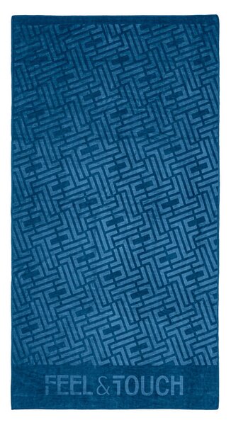 Πετσέτα Θαλάσσης (90x170) Feel & Touch Icon Ocean Blue