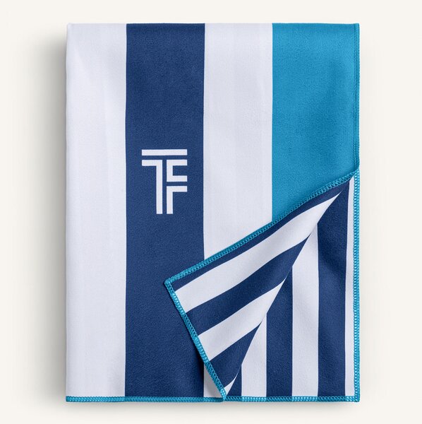 Πετσέτα Θαλάσσης Microfiber 2 Όψεων + Νεσεσέρ Παραλίας (2τμχ) Feel & Touch Med 04