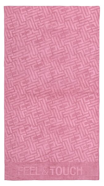 Πετσέτα Θαλάσσης (90x170) Feel & Touch Icon Wild Rose