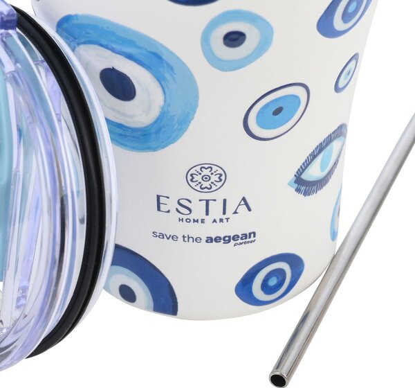 Ποτήρι Θερμός 350ml Estia Save The Aegean Spirit Of Luck 01-31749