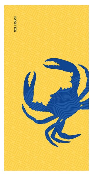 Πετσέτα Θαλάσσης 2 Όψεων (80x160) Feel & Touch Printed 10