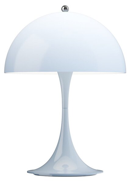 Louis Poulsen Φωτιστικό με μπαταρία Panthella PORTABLE 250 γαλάζιο IP44, ρυθμιζόμενος, Μπλε, Σαλόνι / τραπεζαρία, Πλαστικό, σύγχρονο