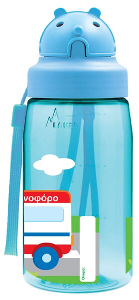 Παγούρι 450ml Με Καλαμάκι Laken Οχήματα