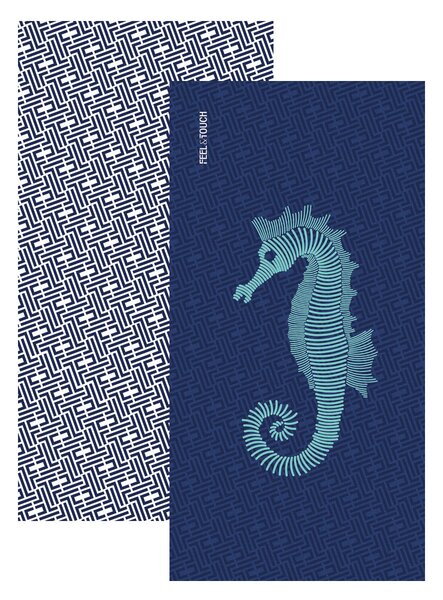 Πετσέτα Θαλάσσης 2 Όψεων (80x160) Feel & Touch Printed 08