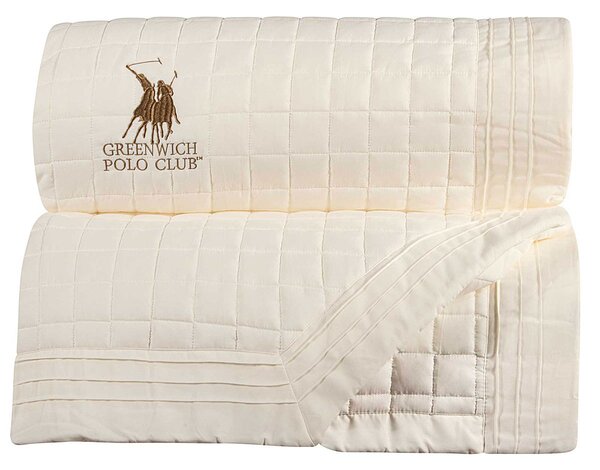 Κουβερλί King Size (240x250) Greenwich Polo Club 2355 Ecru