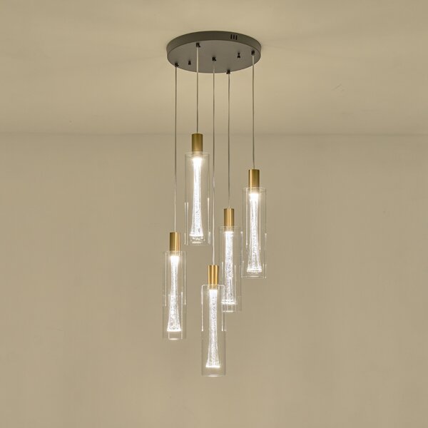 Φωτιστικό Οροφής Πολύφωτο LED Eurolamp Vial 144-15101