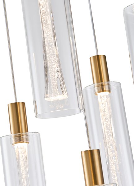 Φωτιστικό Οροφής Πολύφωτο LED Eurolamp Vial 144-15101