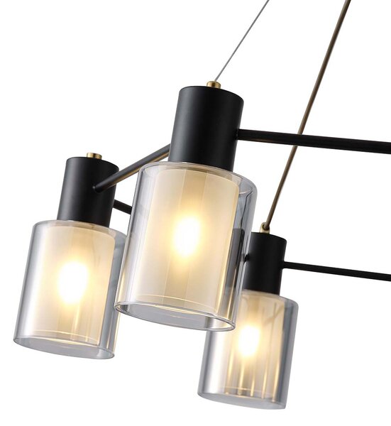 Φωτιστικό Οροφής Πολύφωτο Eurolamp Silence 144-24046