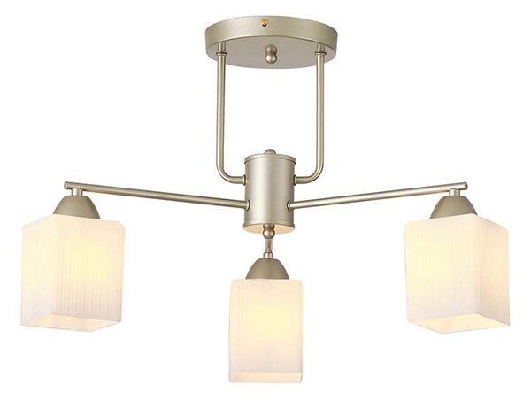 Φωτιστικό Οροφής Τρίφωτο Eurolamp Madisson 144-24011
