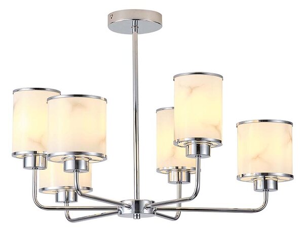 Φωτιστικό Οροφής Πολύφωτο Eurolamp Marbeline 144-24016