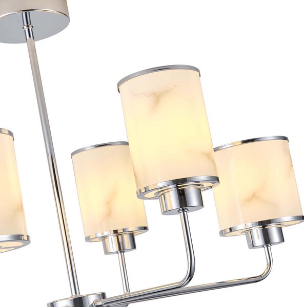 Φωτιστικό Οροφής Πολύφωτο Eurolamp Marbeline 144-24016