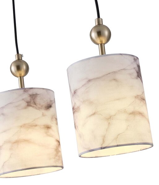 Φωτιστικό Οροφής Τρίφωτο Eurolamp Verona 144-24068