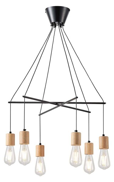 Φωτιστικό Οροφής Πολύφωτο Eurolamp Edison 144-30121
