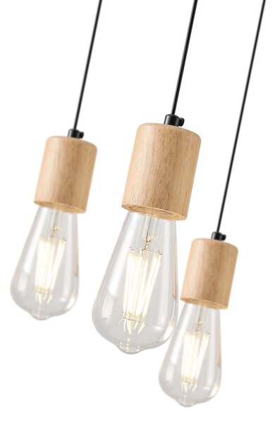 Φωτιστικό Οροφής Πολύφωτο Eurolamp Edison 144-30121