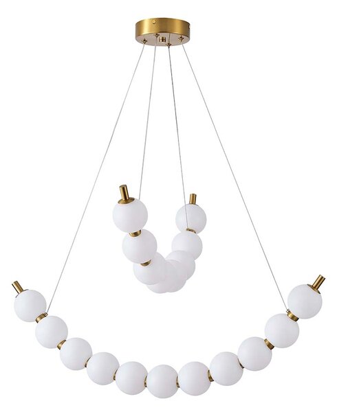 Φωτιστικό Οροφής Δίφωτο LED Eurolamp Trea 144-18042
