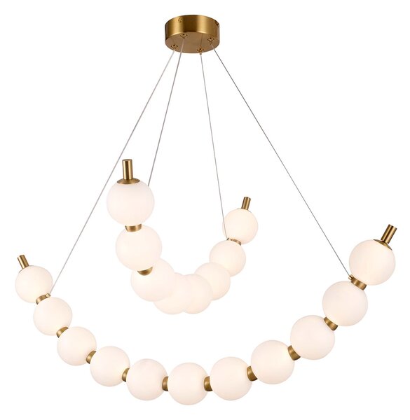 Φωτιστικό Οροφής Δίφωτο LED Eurolamp Trea 144-18042