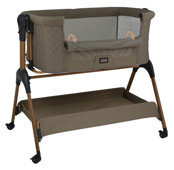 Λίκνο (0+ Μηνών/Έως 9kg) Bebe Stars Style 2 in 1 Natural Beige 847-182