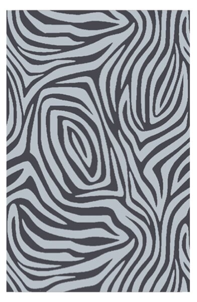 Πετσέτα Θαλάσσης (86x160) Melinen Zebra D.Grey