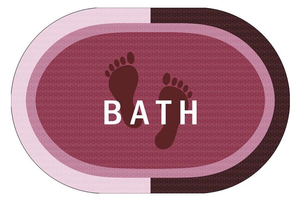 Υπεραπορροφητικό Πατάκι Μπάνιου (50x70) Dimcol Bath Rotten