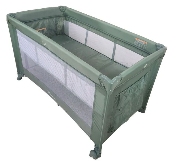 Παρκοκρέβατο 2 Θέσεων (0+ Μηνών/Έως 15kg) Baby Adventure Dream 1 Layer Khaki