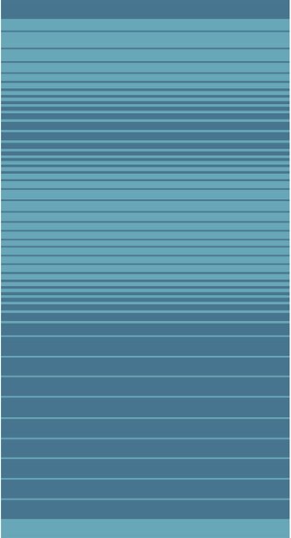 Πετσέτα Θαλάσσης (86x160) Melinen Stripes Blue