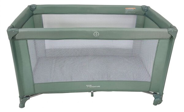 Παρκοκρέβατο (0+ Μηνών/Έως 15kg) Baby Adventure Dream 1 Layer Khaki