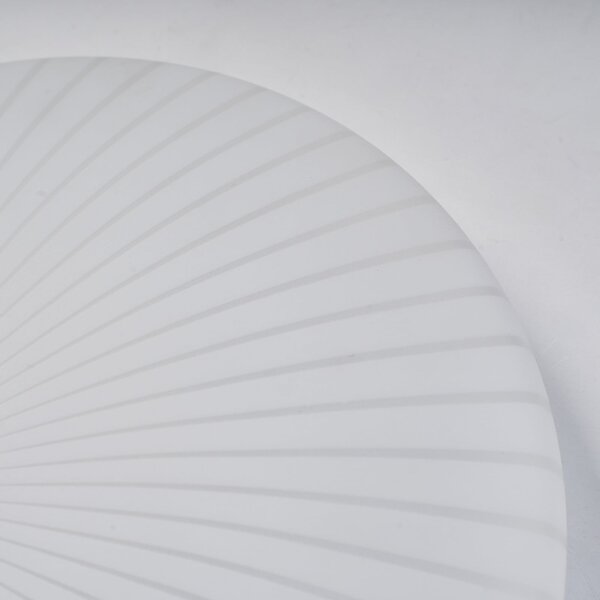 Searchlight Φωτιστικό οροφής LED Malta, Ø 39 cm, λευκό, ακρυλικό, CCT, Λευκό, Σαλόνι / τραπεζαρία, Πλαστικό