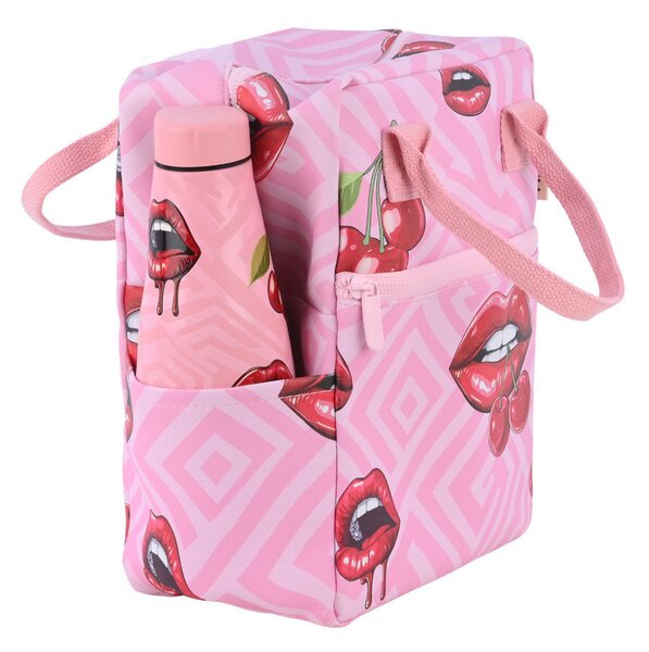 Ισοθερμική Τσάντα Φαγητού 7lt Estia Save The Aegean Blush Pop 01-32968