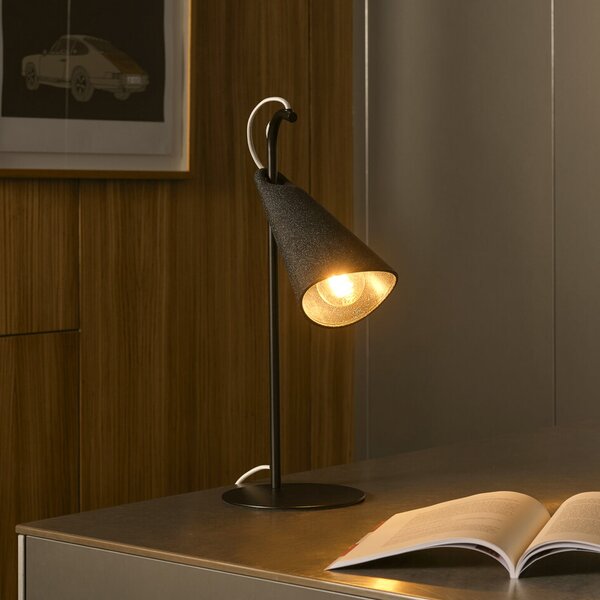 OSRAM Λάμπα τραπεζιού Decor Bell, ατσάλι, E27, ύψος 50 cm, Μαύρο, Σαλόνι / τραπεζαρία, Μέταλλο, σύγχρονο