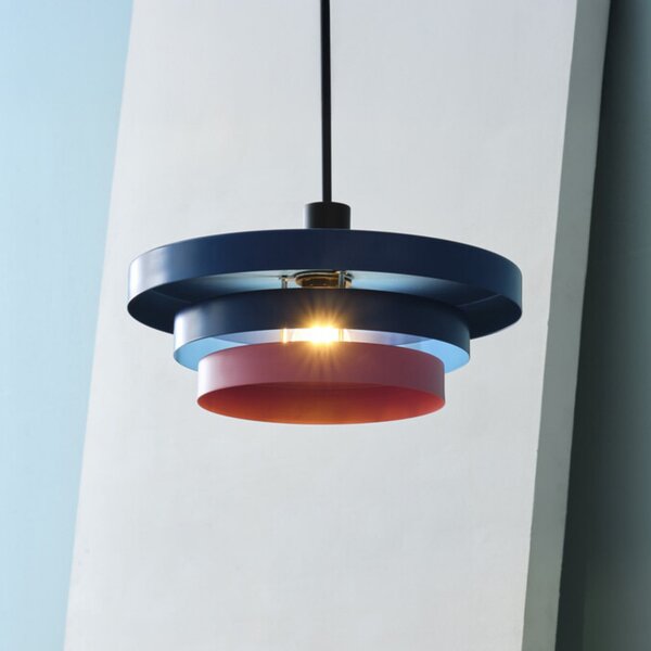 OSRAM Κρεμαστό φωτιστικό Decor Layers, μπλε/ροζ, ατσάλι, E27, ρυθμιζόμενος, Μπλε, Κουζίνα, Μέταλλο, σύγχρονο