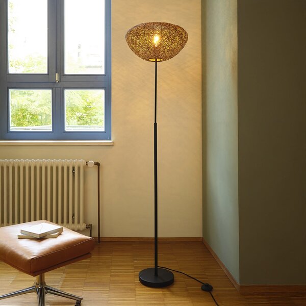 OSRAM Φωτιστικό δαπέδου Decor Paper Drop, χαρτί, μπεζ, E27, Μπεζ, Σαλόνι / τραπεζαρία, Χαρτί / χαρτόνι, Εξοχική κατοικία / Ρουστίκ