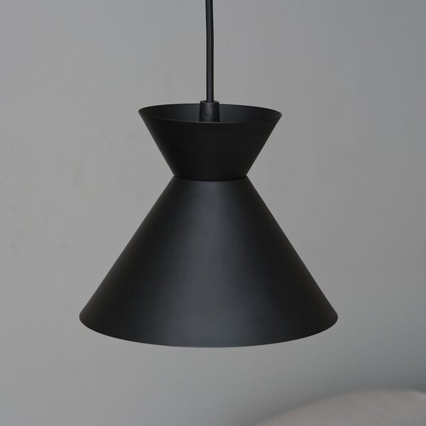 OSRAM Κρεμαστό φωτιστικό Decor Waist, ατσάλι, μαύρο, E27, ρυθμιζόμενος, Μαύρο, Σαλόνι / τραπεζαρία, Μέταλλο, σύγχρονο