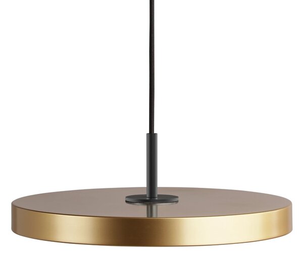 UMAGE LED κρεμαστό φωτιστικό Asteria Mini, χρώμα ορείχαλκου, Ø 31 cm, ρυθμιζόμενος, Χρυσό / Ορείχαλκου, Σαλόνι / τραπεζαρία, Μέταλλο, σχεδιασμός