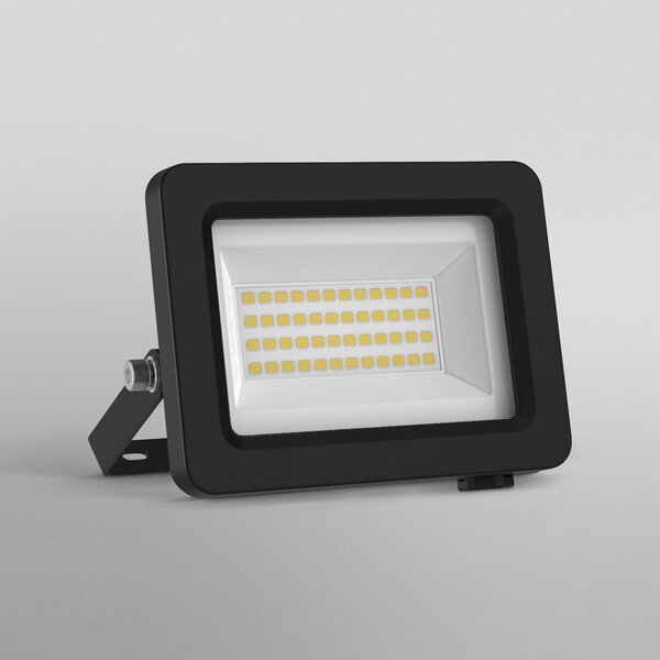 OSRAM LED προβολέας Floodlight EA, 10 W, IP65, μαύρος, αλουμίνιο, Μαύρο, Αλουμίνιο