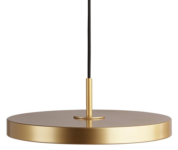 UMAGE LED κρεμαστό φωτιστικό Asteria Mini, χρώμα ορείχαλκου, Ø 31 cm, ρυθμιζόμενος, Χρυσό / Ορείχαλκου, Σαλόνι / τραπεζαρία, Μέταλλο, σχεδιασμός