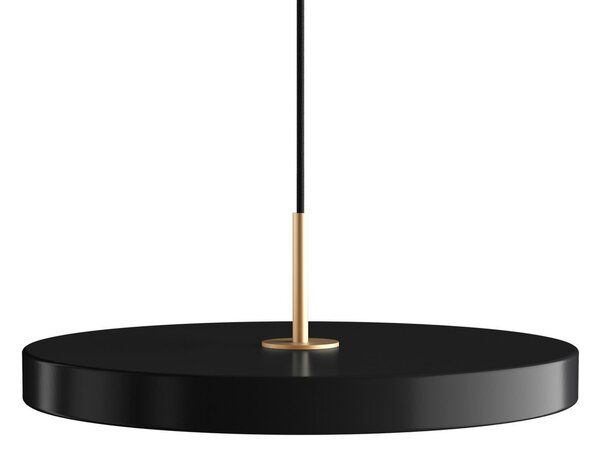 UMAGE LED κρεμαστό φωτιστικό Asteria Plus Medium μαύρο Ø 43 cm CCT, ρυθμιζόμενος, Μαύρο, Σαλόνι / τραπεζαρία, Μέταλλο, σχεδιασμός